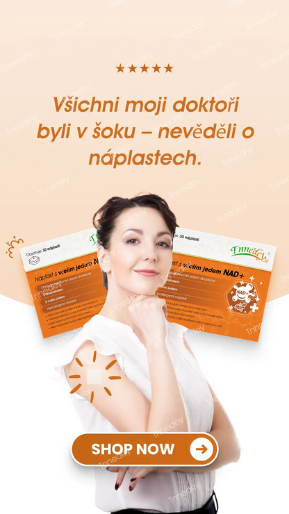 [Oficiální obchod] Tnnedey® NAD+ náplast s včelím jedem – Dokonalé omlazení pleti a příval energie (Poslední den slevy: 75 %)