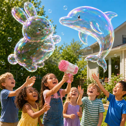 Topacme® 3D Magic Bubble Blaster —— Animal & Ocean Fantasy Theme🌈