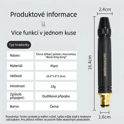 🚗 POSLEDNÍ DEN SLEVA 50 % ✨ Výkonný vysokotlaký domácí rozprašovač na mytí aut a zahradu Belomontor®